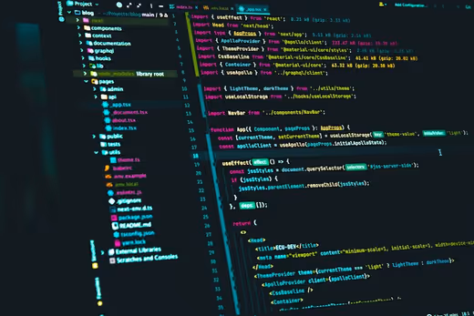 A code editor screen showing the source of an interface.